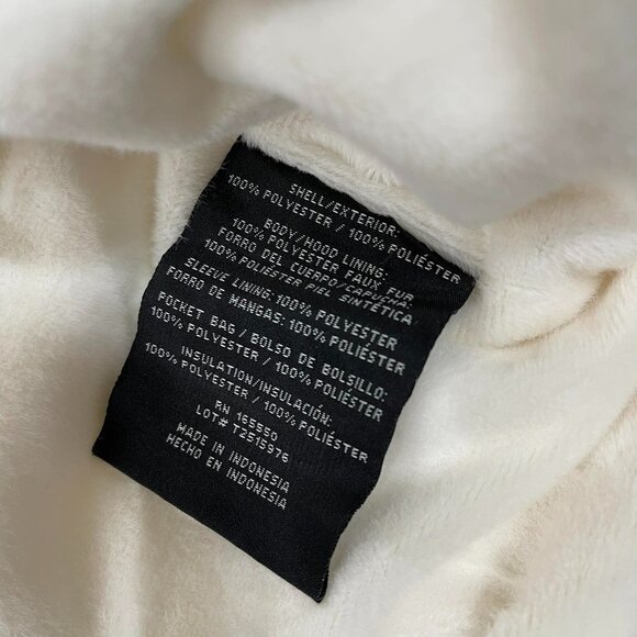 32 Degrees Women’s Quilted Jacket with Plush Lined Hood White, Size XXL (New) - Picture 14 of 16